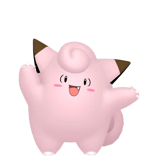 Clefairy Pokédex artwork