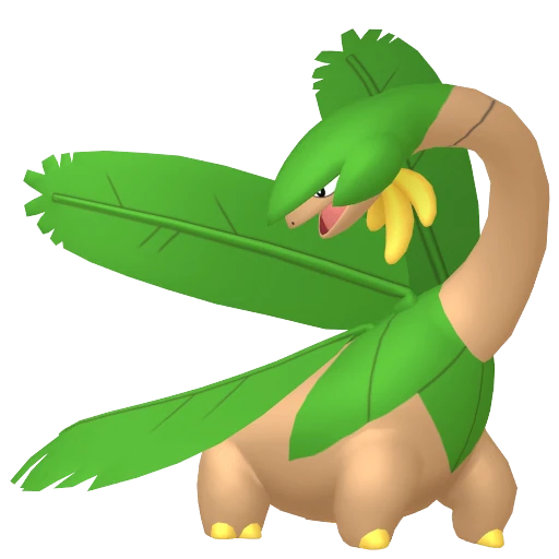 Tropius Pokédex artwork