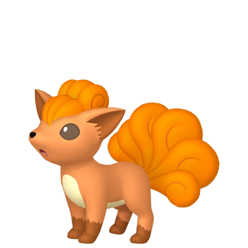 Vulpix Pokédex artwork