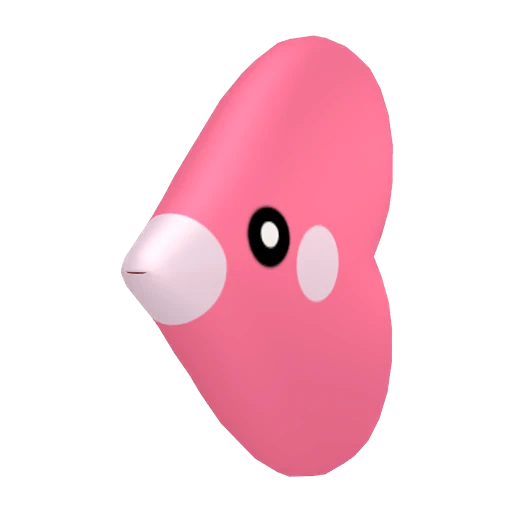 Luvdisc Pokédex artwork