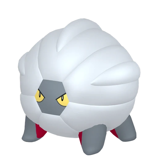 Shelgon Pokédex artwork