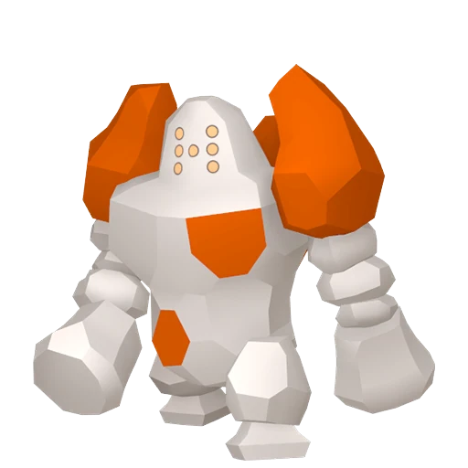 Regirock Pokédex artwork