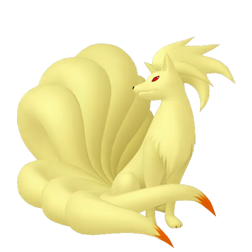 Ninetales Pokédex artwork