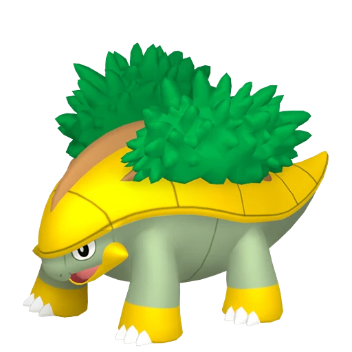 Grotle Pokédex artwork