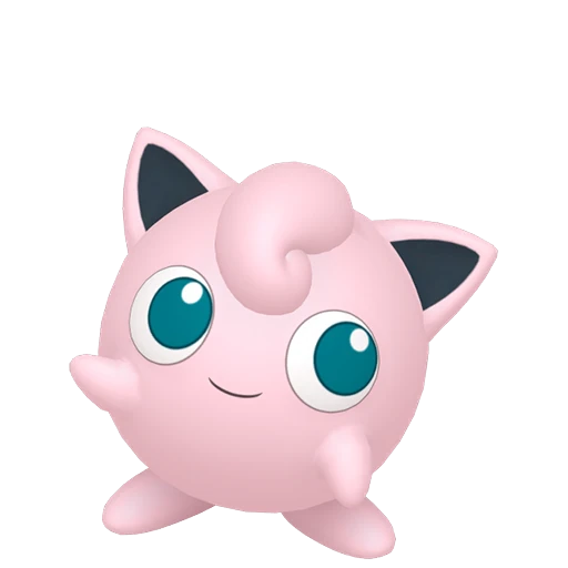 Jigglypuff Pokédex artwork