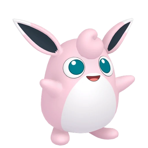 Wigglytuff Pokédex artwork