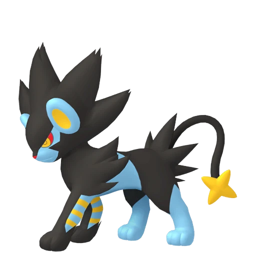 Luxray Pokédex artwork