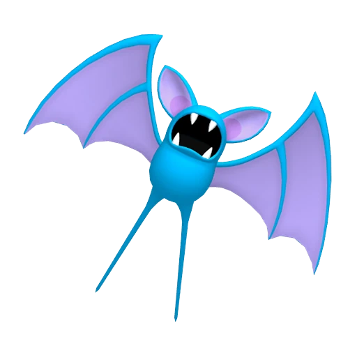 Zubat Pokédex artwork