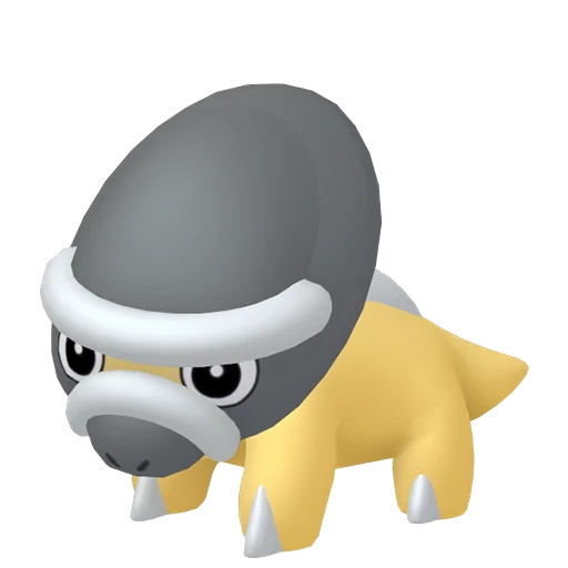 Shieldon Pokédex artwork