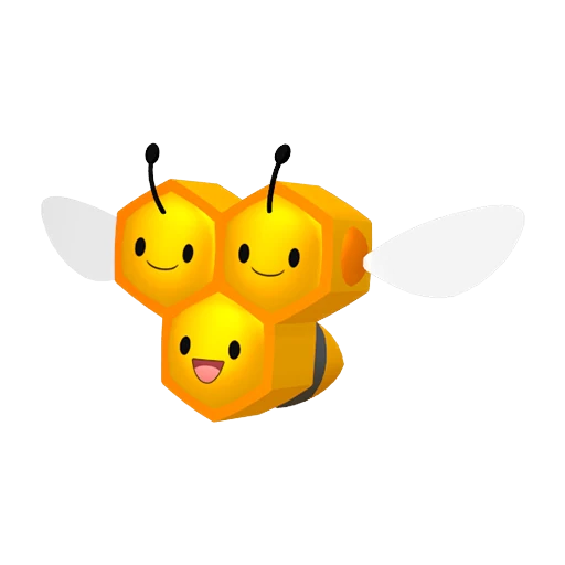 Combee Pokédex artwork