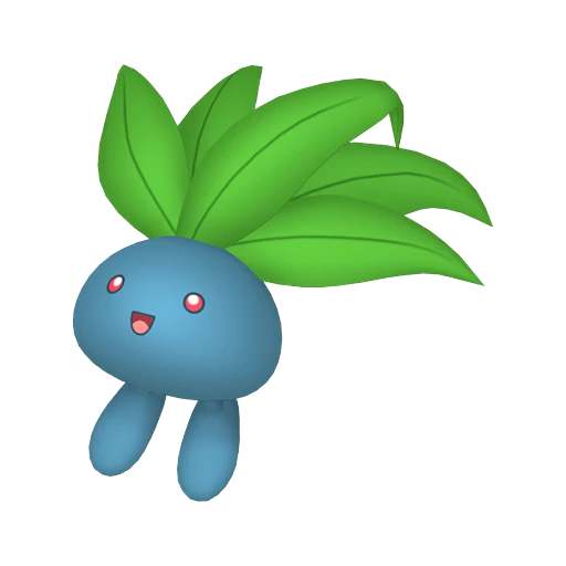 Oddish Pokédex artwork