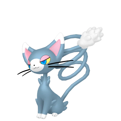 Glameow Pokédex artwork