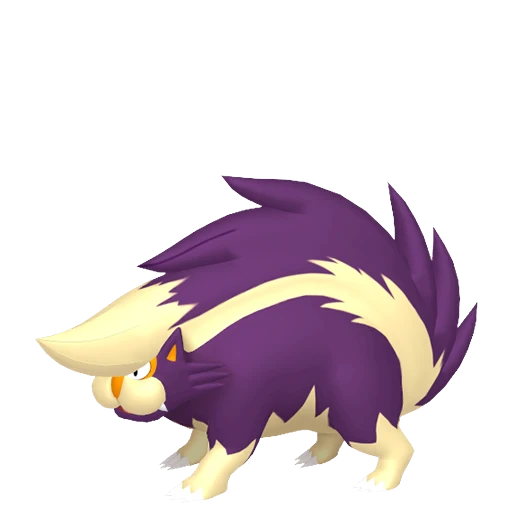 Skuntank Pokédex artwork