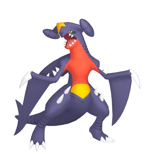 Garchomp Pokédex artwork