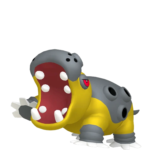 Hippowdon Pokédex artwork