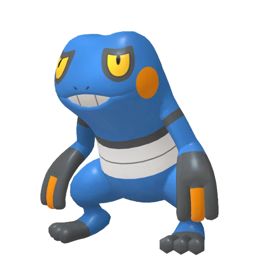 Croagunk Pokédex artwork