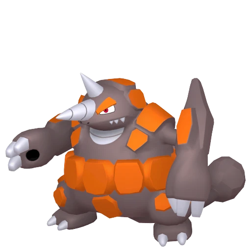 Rhyperior Pokédex artwork