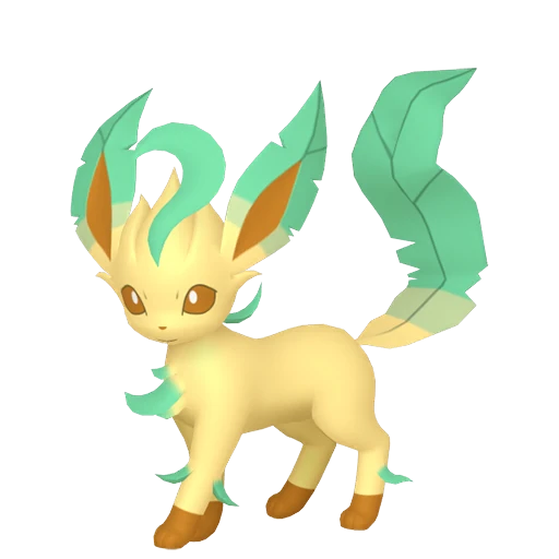 Leafeon Pokédex artwork