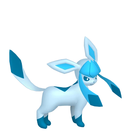 Glaceon Pokédex artwork