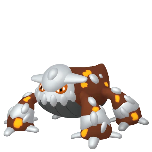 Heatran Pokédex artwork
