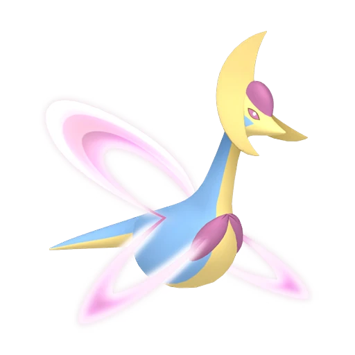 Cresselia Pokédex artwork