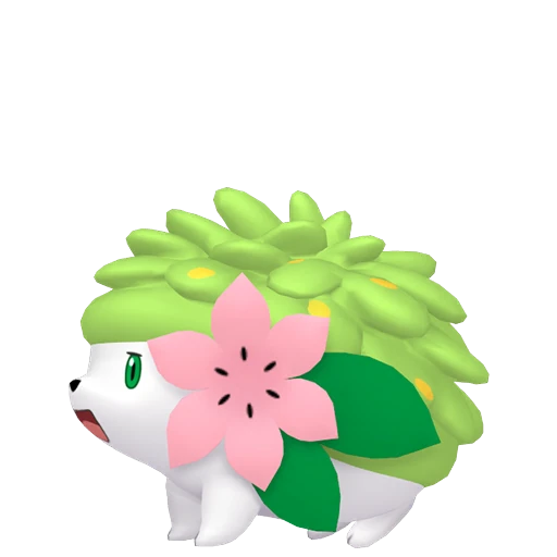 Shaymin (Land) Pokédex artwork