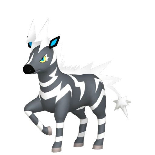 Zebstrika Pokédex artwork