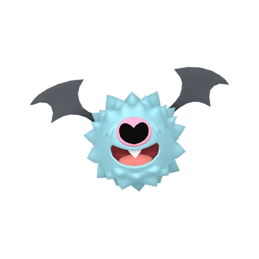 Woobat Pokédex artwork