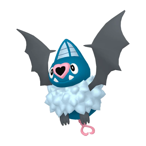 Swoobat Pokédex artwork