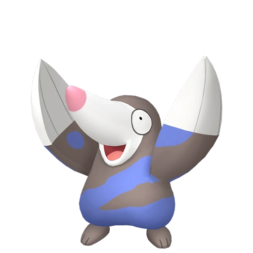 Drilbur Pokédex artwork