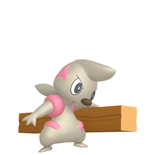 Timburr Pokédex artwork