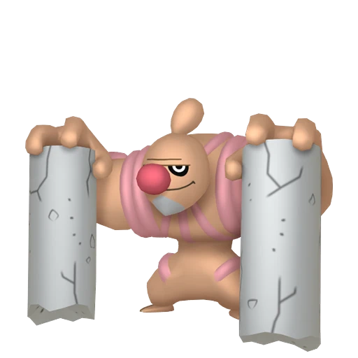 Conkeldurr Pokédex artwork
