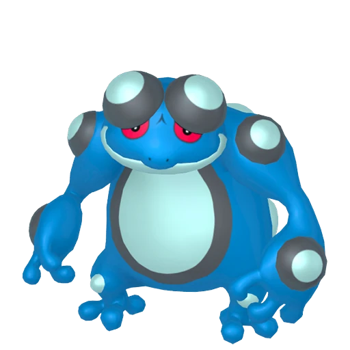 Seismitoad Pokédex artwork