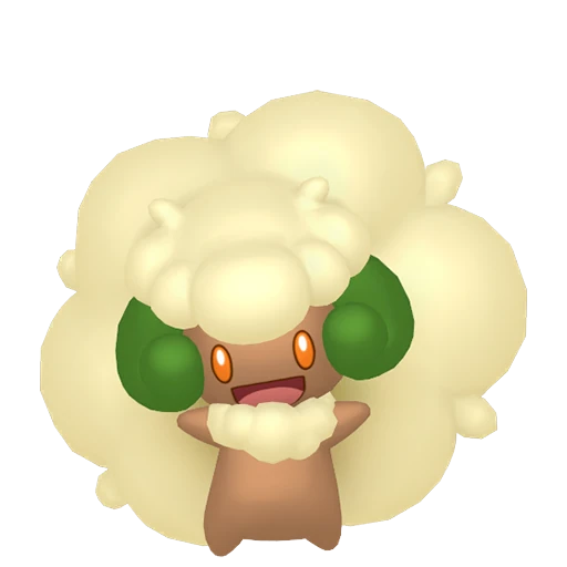 Whimsicott Pokédex artwork