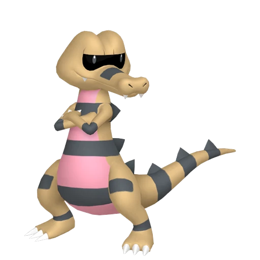 Krokorok Pokédex artwork