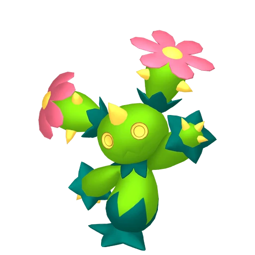 Maractus Pokédex artwork