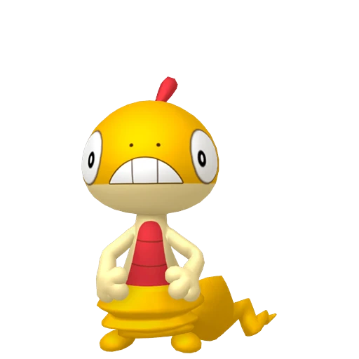 Scraggy Pokédex artwork