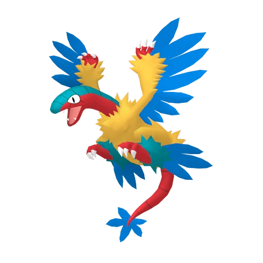 Archeops Pokédex artwork