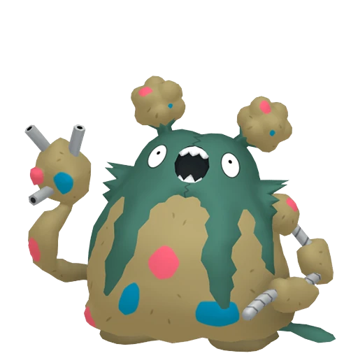Garbodor Pokédex artwork