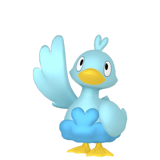Ducklett Pokédex artwork