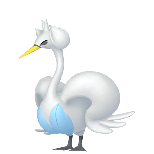 Swanna Pokédex artwork