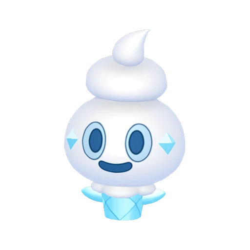Vanillite Pokédex artwork
