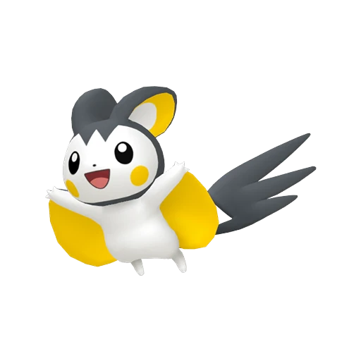 Emolga Pokédex artwork