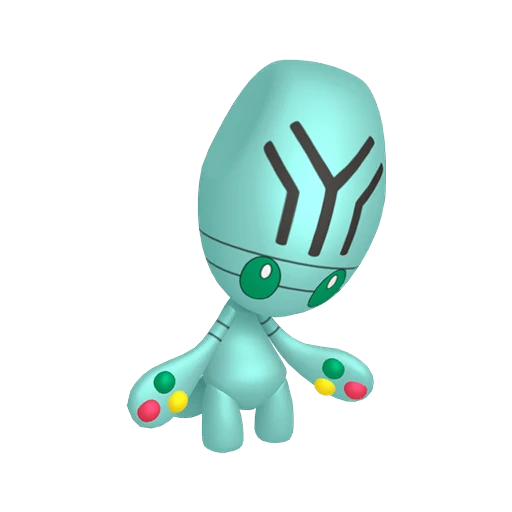 Elgyem Pokédex artwork