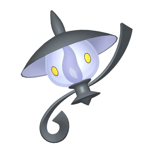 Lampent Pokédex artwork