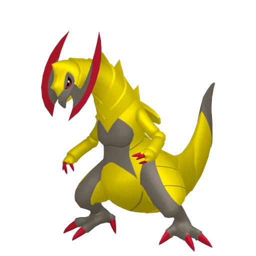 Haxorus Pokédex artwork