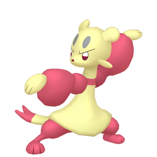 Mienfoo Pokédex artwork