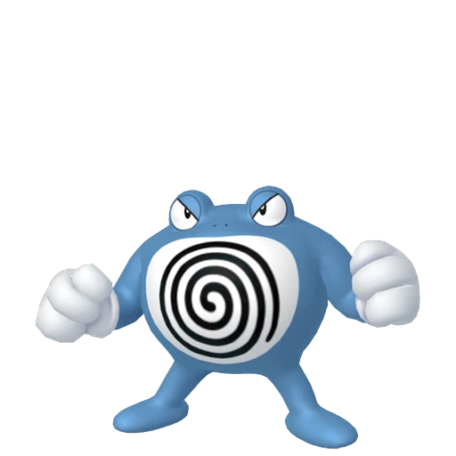 Poliwrath Pokédex artwork