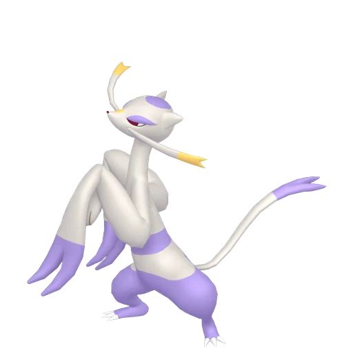 Mienshao Pokédex artwork