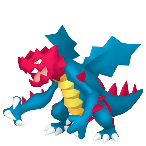 Druddigon Pokédex artwork